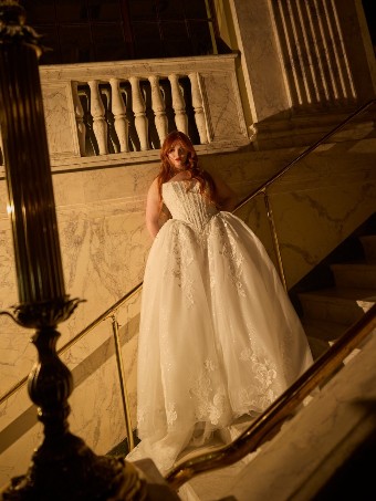 Maggie Sottero Lyra #3 All Ivory (gown with Ivory Illusion) thumbnail