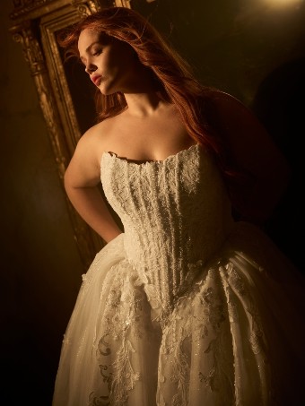 Maggie Sottero Lyra #5 default All Ivory (gown with Ivory Illusion) thumbnail