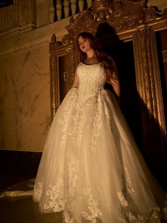 Maggie Sottero Lyra #4 All Ivory (gown with Ivory Illusion) thumbnail