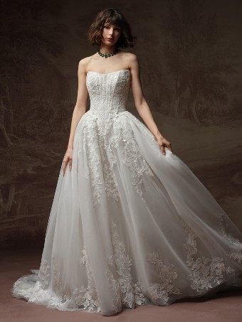 Maggie Sottero Lyra #0 default All Ivory (gown with Ivory Illusion) thumbnail