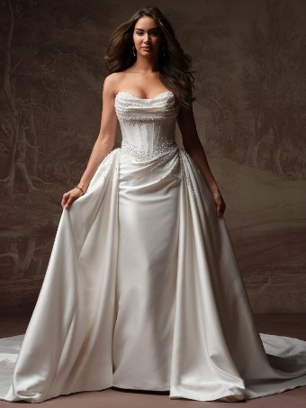 Maggie Sottero Melissa Royale Embellished #4 All Ivory thumbnail