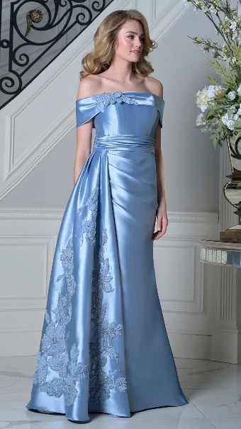 Colors Dress RD3504 #3 default Black Sky Blue thumbnail