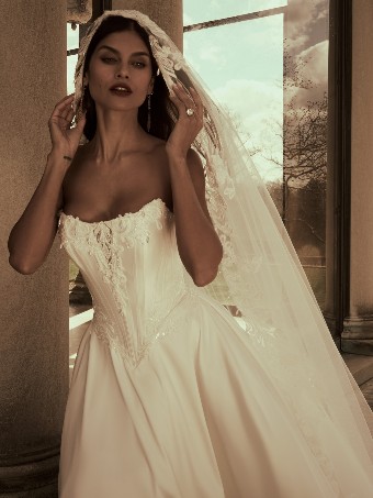 Sottero and Midgley Sandrine #1 All Ivory thumbnail