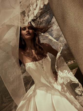 Sottero and Midgley Sandrine #2 All Ivory thumbnail