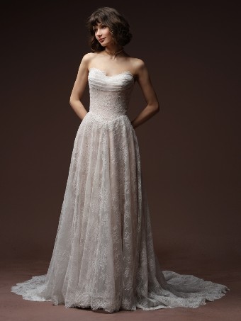 Maggie Sottero Maelle #2 Ivory Over Blush thumbnail