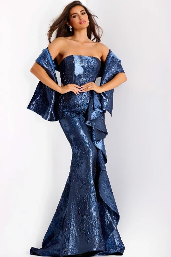 Jovani 42028B #2 Black thumbnail
