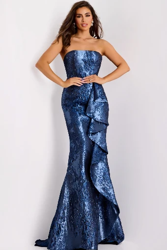 Jovani 42028B #4 Black thumbnail