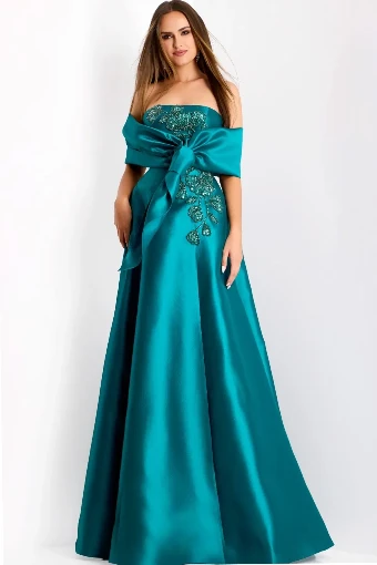 Jovani 44352B #0 default Teal thumbnail